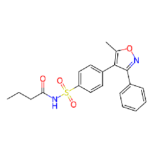 N-((4-(5-甲基-3-苯基异噁唑-4-基)苯基)磺酰基)丁酰胺（帕瑞昔布钠杂质）