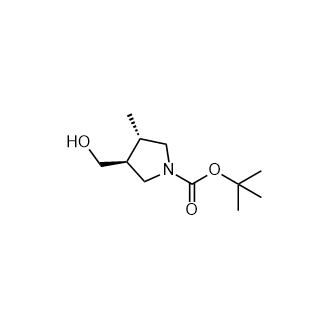(3S,4S)-3-(羟甲基)-4-甲基吡咯烷-1-羧酸叔丁酯