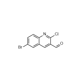 6-溴-2-氯喹啉-3-甲醛