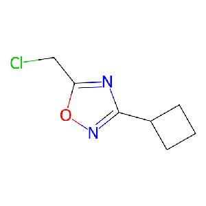5-(氯甲基)-3-环丁基-1,2,4-噁二唑,1221278-57-4