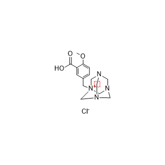 1-(3-羧基-4-甲氧基苄基)-1,3,5,7-四氮杂壬烷-1-鎓氯化物