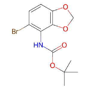 (5-溴苯并[d][1,3]二氧雜環(huán)戊烯-4-基)氨基甲酸叔丁酯