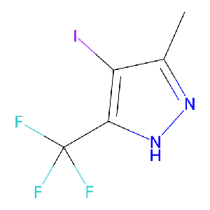 4-碘-3-甲基-5-(三氟甲基)-1H-吡唑