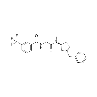 (S)-N-(2-((1-苄基吡咯-3-基)氨基)-2-氧乙基)-3-(三氟甲基)苯甲酰胺