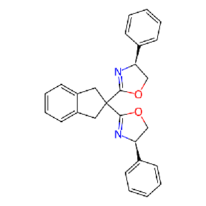 (4S,4'S)-2,2'-(1,3-二氢-2H-茚满-2-亚烷基)双[4,5-二氢-4-苯基噁唑],188780-32-7