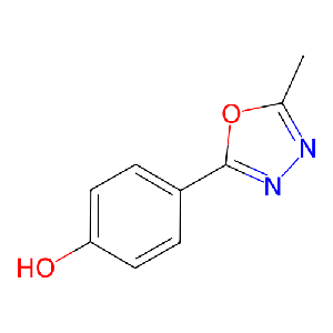 4-(5-甲基-1,3,4-噁二唑-2-基)苯酚,25877-46-7