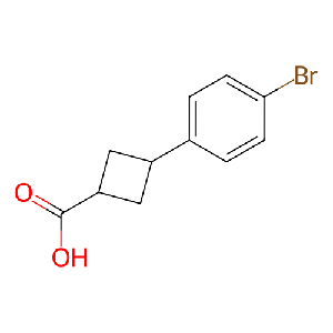 3-(4-溴苯基)环丁烷羧酸