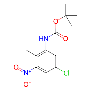 (5-氯-2-甲基-3-硝基苯基)氨基甲酸叔丁酯
