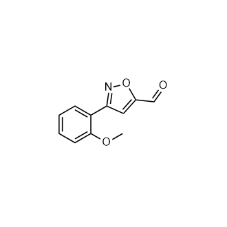 3-(2-甲氧基苯基)异噁唑-5-甲醛