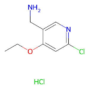 (6-氯-4-乙氧基吡啶-3-基)甲胺盐酸盐