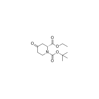 (R)-1-叔丁基2-乙基4-氧代哌啶-1,2-二羧酸酯
