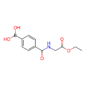 (4-((2-乙氧基-2-氧代乙基)氨基甲酰基)苯基)硼酸