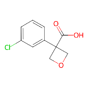 3-(3-氯苯基)氧杂环丁烷-3-羧酸