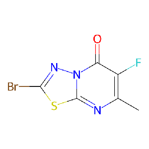2-溴-6-氟-7-甲基-5H-[1,3,4]噻二唑并[3,2-a]嘧啶-5-酮