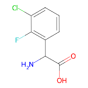 2-氨基-2-(3-氯-2-氟苯基)乙酸