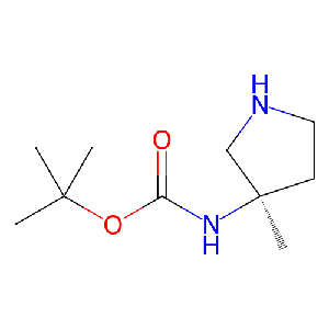 N-[(3R)-3-甲基吡咯烷-3-基]氨基甲酸叔丁酯