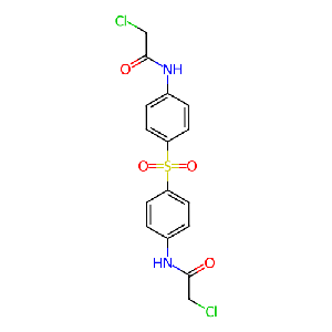 N,N'-[磺酰基二(4,1-亚苯基)]二(2-氯乙酰胺)