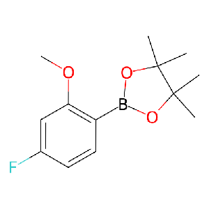 2-(4-氟-2-甲氧基苯基)-4,4,5,5-四甲基-1,3,2-二氧杂环硼烷,624741-83-9