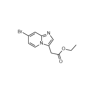2-{7-溴咪唑并[1,2-a]吡啶-3-基}乙酸乙酯