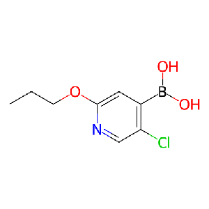 (5-氯-2-丙氧基-4-吡啶基)硼酸,1196699-78-1