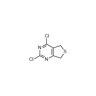 2,4-二氯-5H,-7H-噻吩并[3,4-d]嘧啶