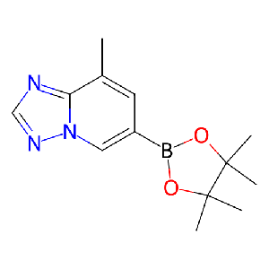 8-甲基-6-(4,4,5,5-四甲基-1,3,2-二氧硼烷-2- 基)-[1,2,4]三唑并[1,5-a]吡啶,2359716-39-3