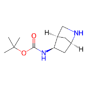 rel-叔丁基((1S,4S,5S)-2-氮杂双环[2.2.1]庚-5-基)氨基甲酸酯