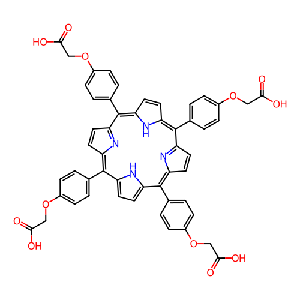 5,10,15,20-四(4-羧基甲氧苯基)-21H,23H-卟吩