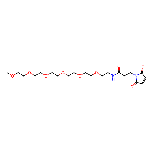 m-PEG6-amino-Mal