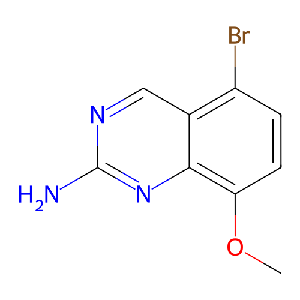 5-溴-8-甲氧基喹唑啉-2-胺