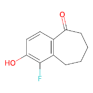 1-氟-2-羟基-6,7,8,9-四氢-5H-苯并[7]轮烯-5-酮