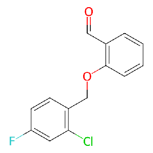 2-((2-氯-4-氟苄基)氧基)苯甲醛