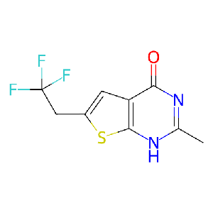 2-甲基-6-(2,2,2-三氟乙基)噻吩并[2,3-d]嘧啶-4(3H)-酮