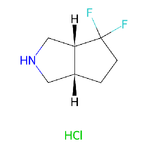 顺式-4,4-二氟八氢环戊[c]吡咯盐酸盐