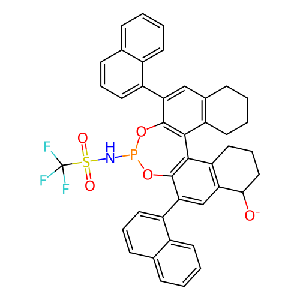 1,1,1-三氟-N-[(11bR)-8,9,10,11,12,13,14,15-八氢-2,6-二-1-萘基-8-氧联萘并[2,1]-d:1',2'-f][1,3,2]二氧杂膦-4-基]甲磺酰胺