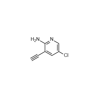 5-氯-3-乙炔基吡啶-2-胺