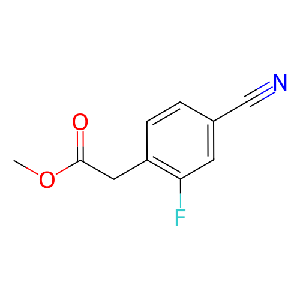 2-(4-氰基-2-氟苯基)乙酸甲酯