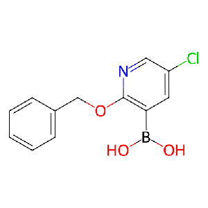 (2-(苄氧基)-5-氯吡啶-3-基)硼酸