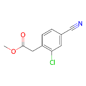 2-(2-氯-4-氰基苯基)乙酸甲酯