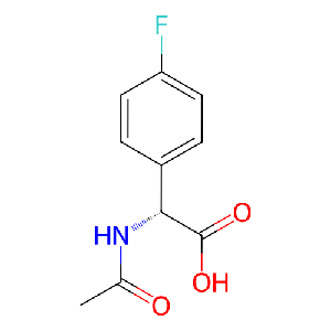 (R)-2-乙酰氨基-2-(4-氟苯基)乙酸,136814-99-8