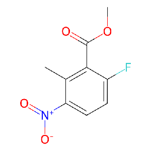 6-氟-2-甲基-3-硝基苯甲酸甲酯,1079992-97-4