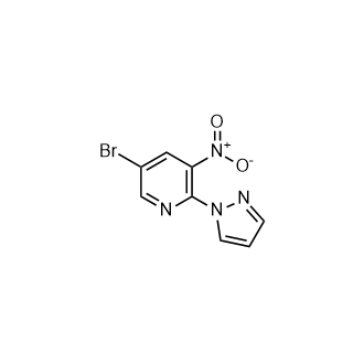 5-溴-3-硝基-2-（1H-吡唑-1-基）吡啶