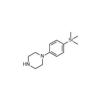 1-(4-(三甲基甲硅烷基)苯基)哌嗪