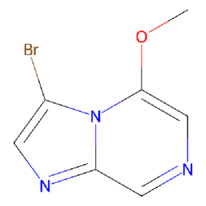 3-溴-5-甲氧基咪唑并[1,2-a]吡嗪