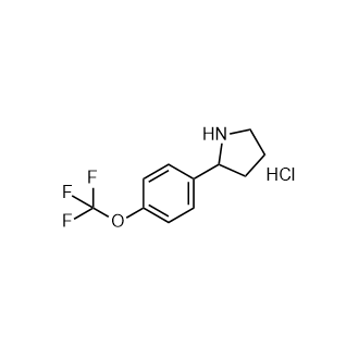 2-(4-(三氟甲氧基)苯基)吡咯烷盐酸盐