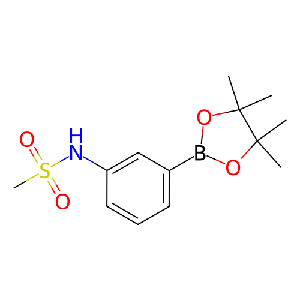 N-(3-(4,4,5,5-四甲基-1,3,2-二氧硼杂环戊烷-2-基)苯基)甲磺酰胺