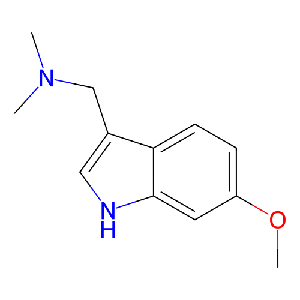 1-(6-甲氧基-1H-吲哚-3-基)-N,N-二甲基甲胺