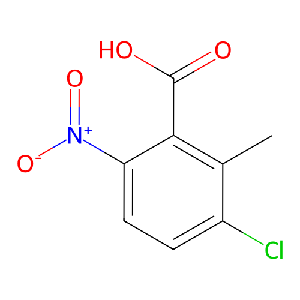 3-氯-2-甲基-6-硝基苯甲酸