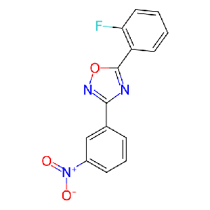 5-(2-氟苯基)-3-(3-硝基苯基)-1,2,4-恶二唑