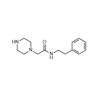 N-苯乙基-2-(哌嗪-1-基)乙酰胺